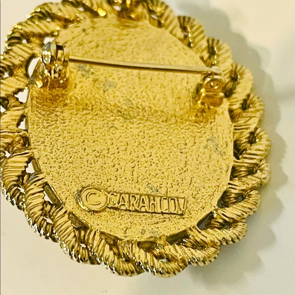 Vintage Sarah Coventry Pendant Brooch - Picture 8 of 10